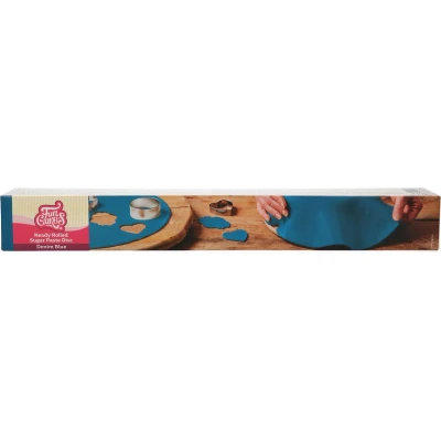 Afbeelding van FunCakes Uitgerolde Fondant Disc Denim Blauw 430g Rolfondant