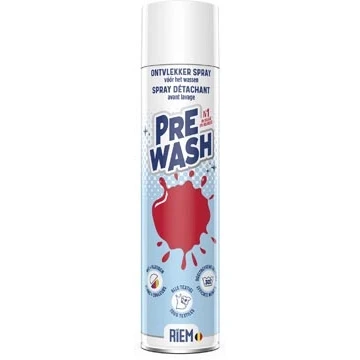 Afbeelding van PRE WASH Vlekverwijderaar sproeien voor het wassen RIEM 0,6 L Aërosol