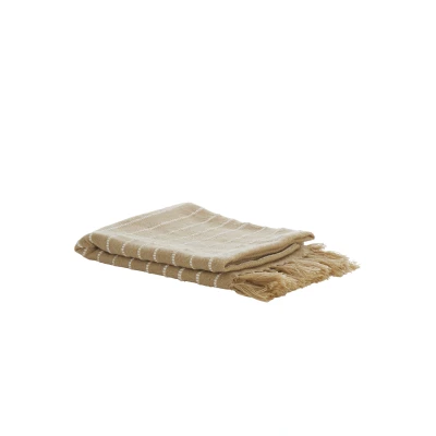 Afbeelding van Light &amp; Living Plaid BATERNO 170x130x0.5cm Bruin