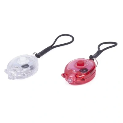 Afbeelding van Benson Fietslicht Mini Rood en Wit 2 delig