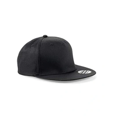 Afbeelding van Beechfield &#039;5 Panel Snapback Rapper Cap&#039; Grijs