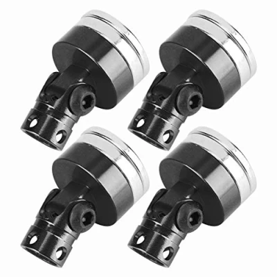 Afbeelding van Keenso 4 stks Sterke Magneet RC Auto Shell Kolom Post magnetische Stealth Body Mount Fit voor AXIALE SCX10 1/10 Model(Zwart) Carrosseriekolom In Gewapend Beton