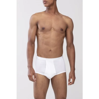 Afbeelding van Mey heren Slip Noblesse Met gulp XXXXL Wit