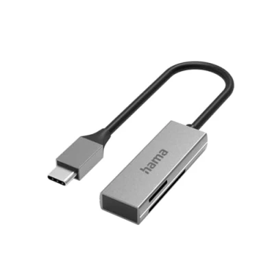 Afbeelding van Hama Usb Kaartlezer C 3.0 Sd/Microsd Alu