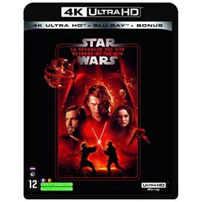 Afbeelding van Star Wars Episode 3 Revenge Of The Sith (4K Ultra HD Blu ray) (Import geen NL ondertiteling)