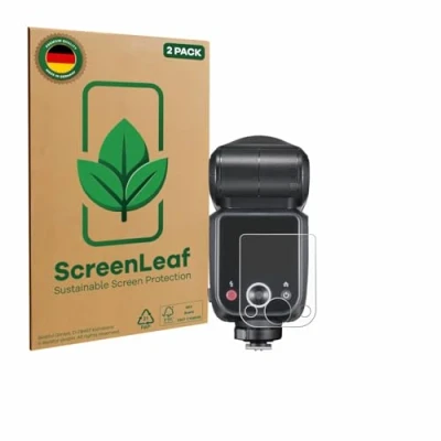 Afbeelding van ScreenLeaf Screenprotector voor Godox V100 Duurzame schermbescherming Folie Beschermfolie transparant (2 Stuks)