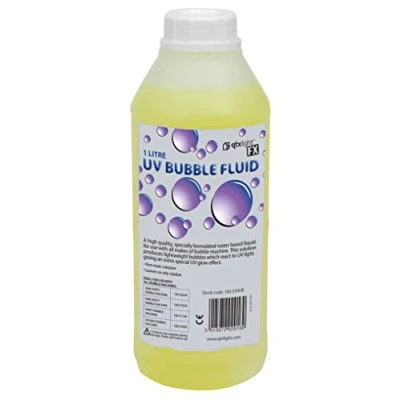 Afbeelding van Dj Stunter bellenblaas vloeistof met UV effect 1 liter