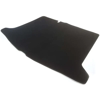Afbeelding van Kofferbakmat voor VW ID3 ID.3 geschikt mat velours premium kofferbakbescherming, zwart, precies passend