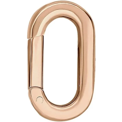 Afbeelding van Verbindschakel Click Oval iXXXi Connect 1,2 cm Roségoud
