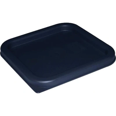 Afbeelding van Hygiplas vierkant deksel blauw klein