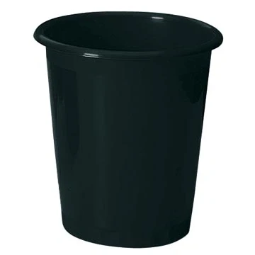 Afbeelding van Durable Papiermand Basic, Zwart