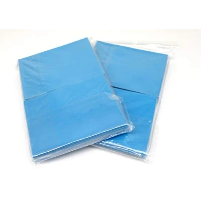 Afbeelding van Docsmagic.de 2 x 100 Double Mat Light Blue Card Sleeves Standard Size 66 91 PKM MTG