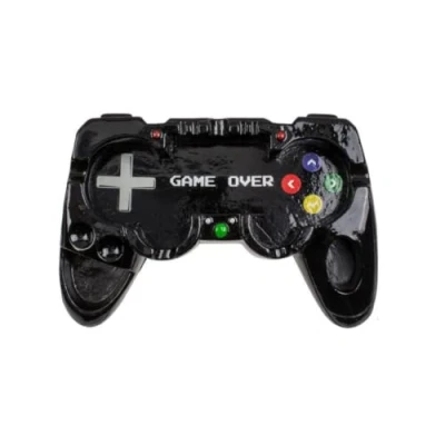 Afbeelding van Decoratie object/Asbak in de vorm van een video game controller/Afmetingen: 15 x 10 cm