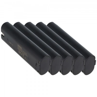 Afbeelding van batterij geschikt voor Makita 7000, 7001, 7002, 7033, 5 pack