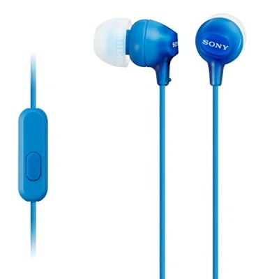 Afbeelding van Sony MDR EX15AP In ear oordopjes Blauw