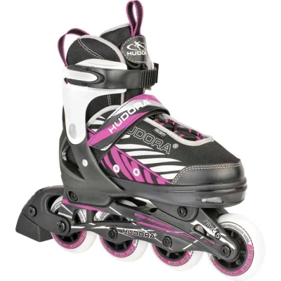 Afbeelding van Hudora Inline Skates 29 32 Zwart/Roze