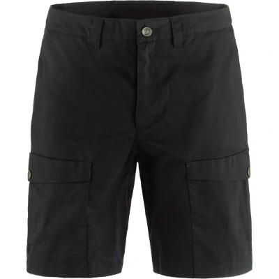 Afbeelding van Fjällräven Abisko Hybrid Trail Short Heren Black 44 Zwart Wandelbroek
