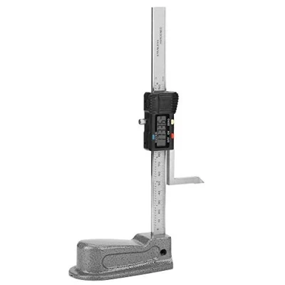 Afbeelding van Zunate digitale hoogtemeter, hoogtemeter 0 150 mm, magnetisch, elektronische met basis van roestvrij staal