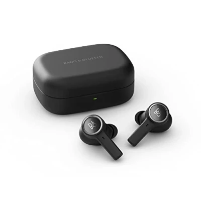 Afbeelding van Bang &amp; Olufsen Beocom EX UC Draadloze Bluetooth Active Noise Cancelling in ear hoofdtelefoon, 6 microfoons, 28 uur batterijduur, hoofdtelefoon voor werk + USB C kabel, oplaadbox, dongle, zwart