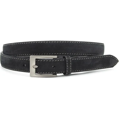 Afbeelding van JV Belts zwarte smalle dames riem cm breed Echt Taille: 95cm Totale lengte riem: 110cm
