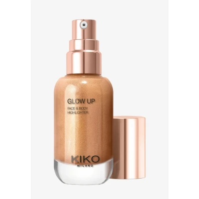Afbeelding van KIKO Milano Glow Up Face And Body Highlighter 02 Vloeibare Met Metallic Finish Die Niet Afgeeft