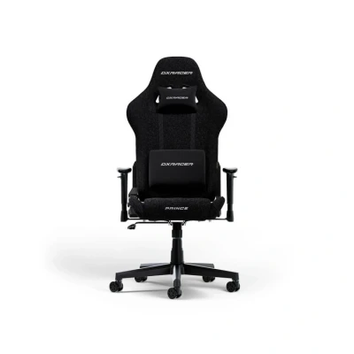 Afbeelding van DXRacer PRINCE L Zwart Stof de Originele Gamingstoel