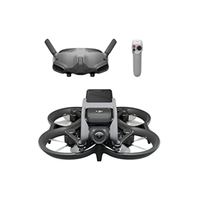 Afbeelding van DJI Avata Pro View Combo (DJI Goggles 2) First Person Drone UAV Quadcopter met 4K gestabiliseerde video, breed gezichtsveld van 155, ingebouwde propellerbescherming