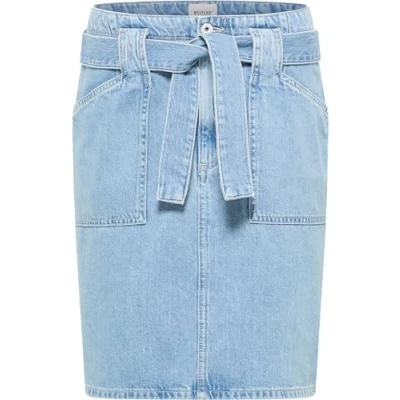 Afbeelding van Mustang Jeansrok, Dames, Maat: 38, Jean
