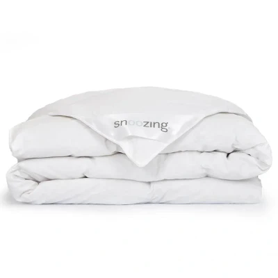 Afbeelding van Snoozing Olympus Dons Dekbed Eenpersoons 140x220 cm Wit