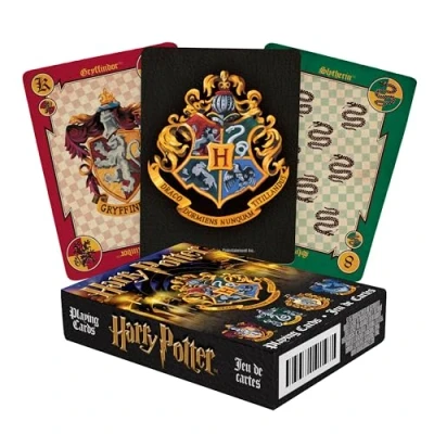 Afbeelding van Harry Potter Speelkaarten Crests Multicolours