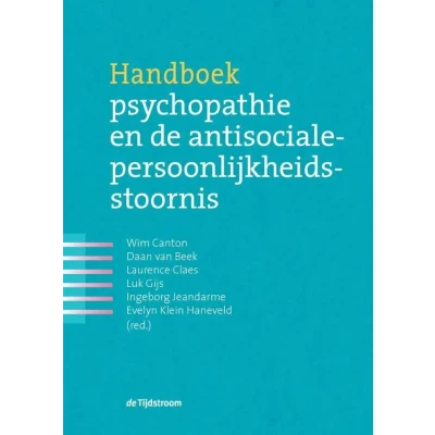 Afbeelding van Handboek psychopathie en de antisociale persoonlijkheidsstoornis (Paperback)