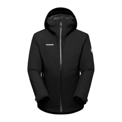 Afbeelding van Mammut Convey 3 in 1 HS jack met capuchon dames zwart XXL