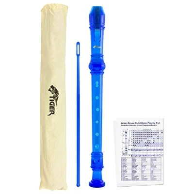 Afbeelding van TIGER REC7 BL blokfluit voor kinderen blauw