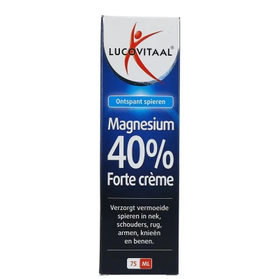 Afbeelding van 2+2 gratis: 3x Lucovitaal Magnesium 40% Forte Crème 75 ml