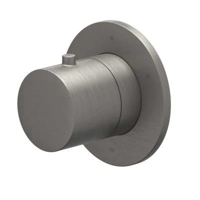 Afbeelding van IVY Bond afbouwdeel 3 weg stop omstel symmetry Geborsteld Metal Black PVD