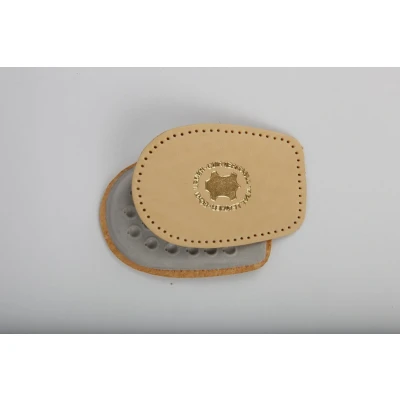 Afbeelding van DEBE Pure leather heel Schokabsorberende lederen hielkussen