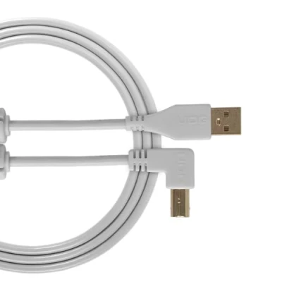 Afbeelding van UDG U95006WH audio kabel USB 2.0 A B haaks wit 3m