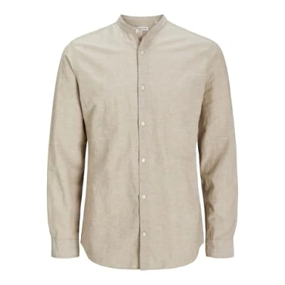 Afbeelding van Jack &amp; Jones Jjebreeze BAND Overhemd, Heren, Maat: 4XL, Crockery