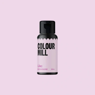 Afbeelding van Colour Mill Aqua Blend Voedingskleurstof op Waterbasis Lilac 20 ml