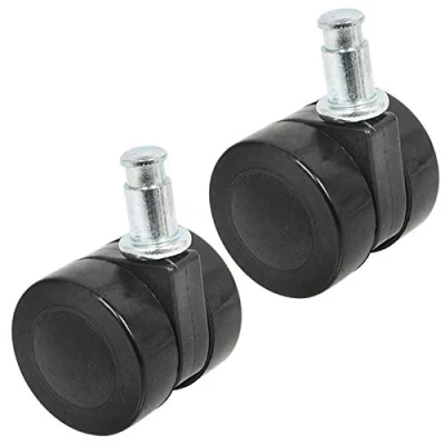 Afbeelding van SPARES2GO Voorkant Twin Castor Runner wiel compatibel met Numatic Henry Hetty James Basil Stofzuiger (40mm, Pack van 2)