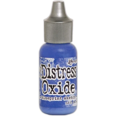 Afbeelding van Ranger Distress Oxide Re inker 14 ml blueprint sketch TDR56928 Tim Holtz