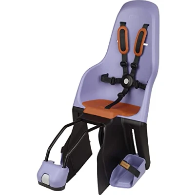 Afbeelding van MINIA for Frame 8405600002 Kinderzitje met verankering in het frame, voor kinderen een aanbevolen leeftijd van 9 maanden tot 6 jaar paars.