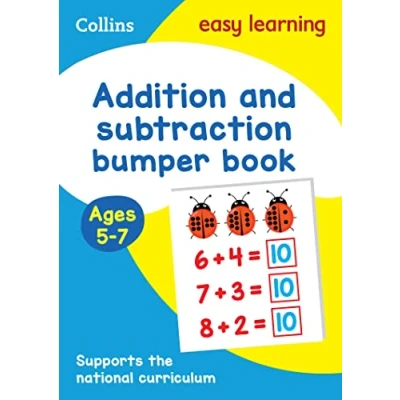 Afbeelding van Collins Easy Learning KS1 Addition and Subtraction Bumper Book Ages 5 7: Ideal for Home