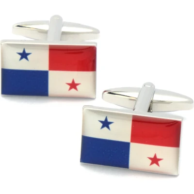 Afbeelding van Manchetknopen Panamese Vlag Panama