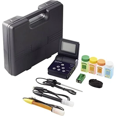 Afbeelding van VOLTCRAFT KBM 700 van geleidbaarheidsmeter, pH waarde, Redox (ORP), temperatuur, zout