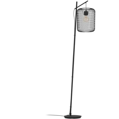 Afbeelding van EGLO Wrington Vloerlamp E27 194 cm Zwart