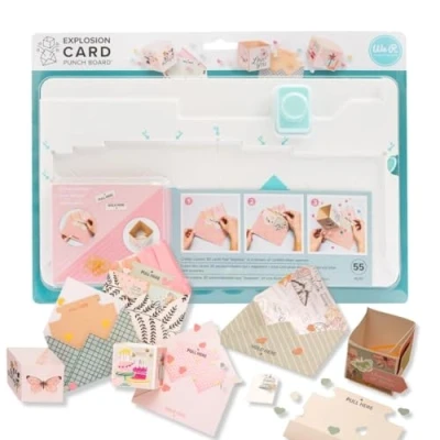 Afbeelding van We R Memory Keepers Punchboard voor Explosiekaart