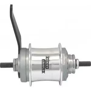 Afbeelding van SturmeyArcher SA S2C Duomatic 2V ALU 32gts 22T + moeren zilver