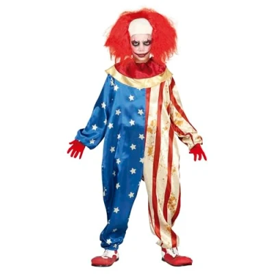 Afbeelding van Fiestas Guirca Patriot Clown jongens (10 12 jaar)