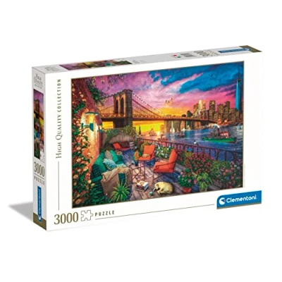 Afbeelding van Clementoni Puzzel Manhattan Balcony Sunset, 3000st.